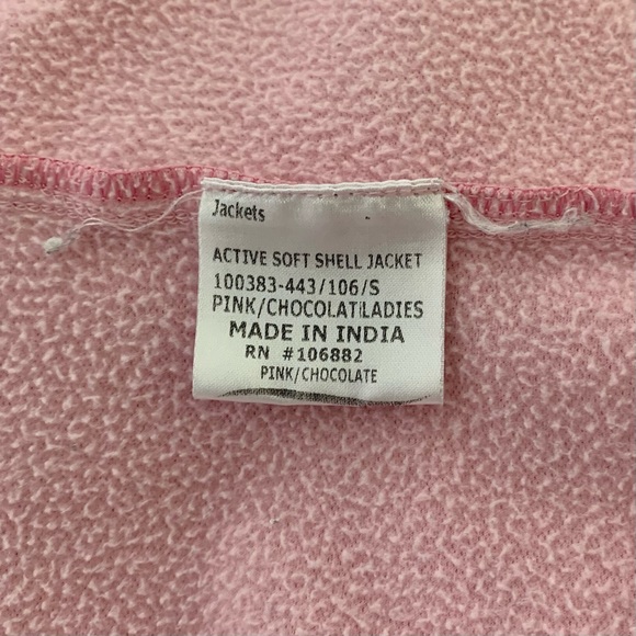 TuffRider Full Zip Pink and Brown Jacket - Picture 7 of 8